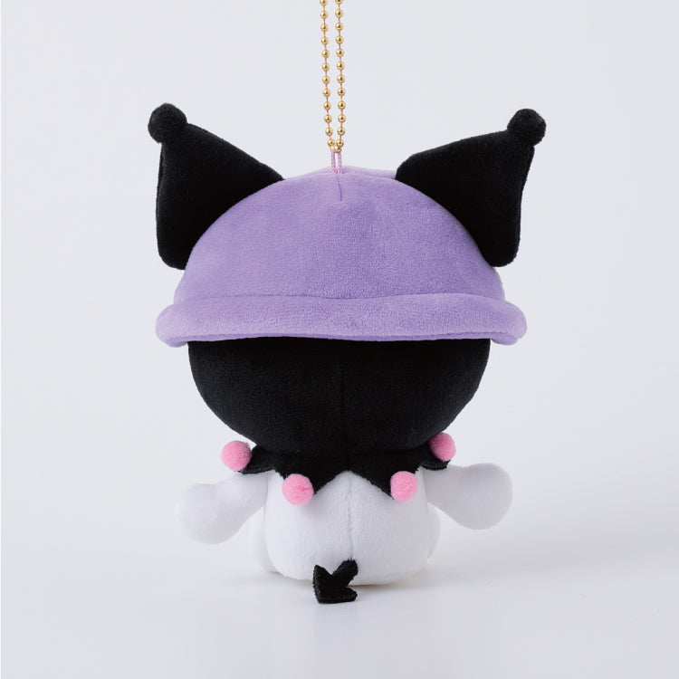 Kuromi Baku Hat Mood Mascot Plush