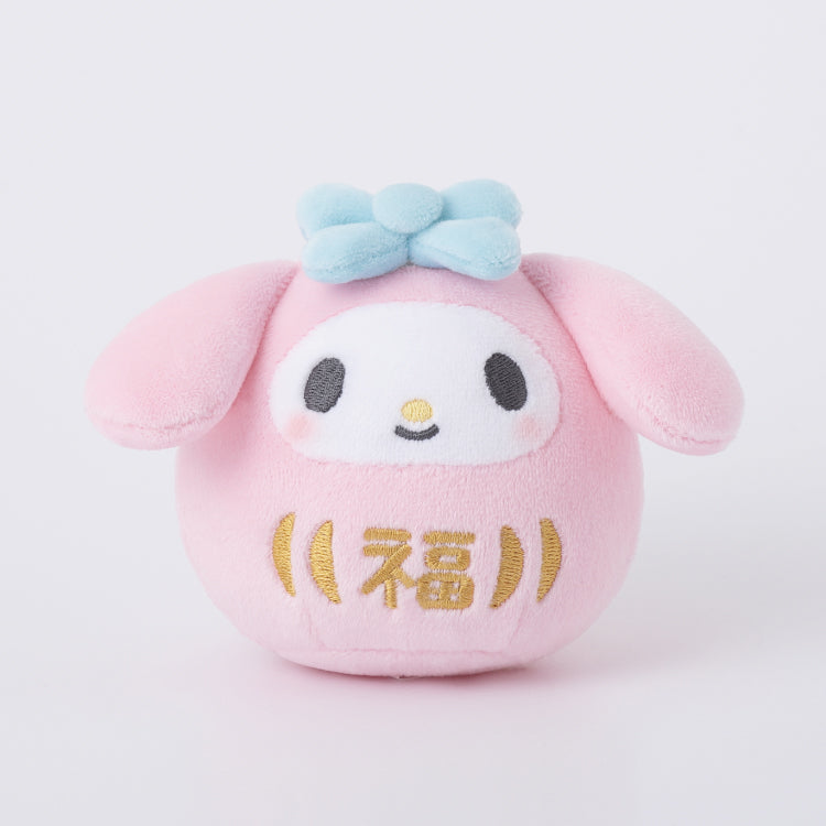 My Melody Lucky Daruma Mochi Plush