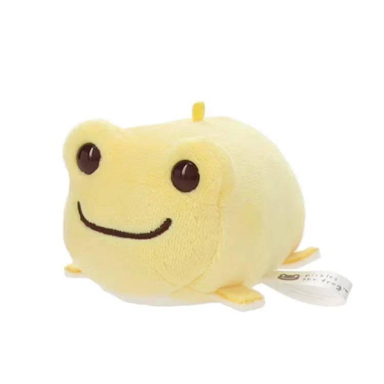 Pickles the Frog Laying Plush [Yellow]