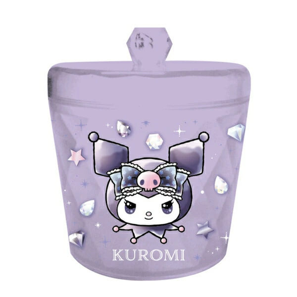 Kuromi Glitter Canister Box