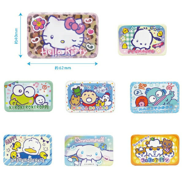 Sanrio Character Heart Pounding Tin Badge Blind Bag B