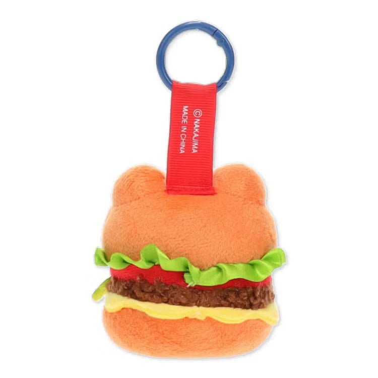 Pickles the Frog Retro Diner Burger Plush Mascot
