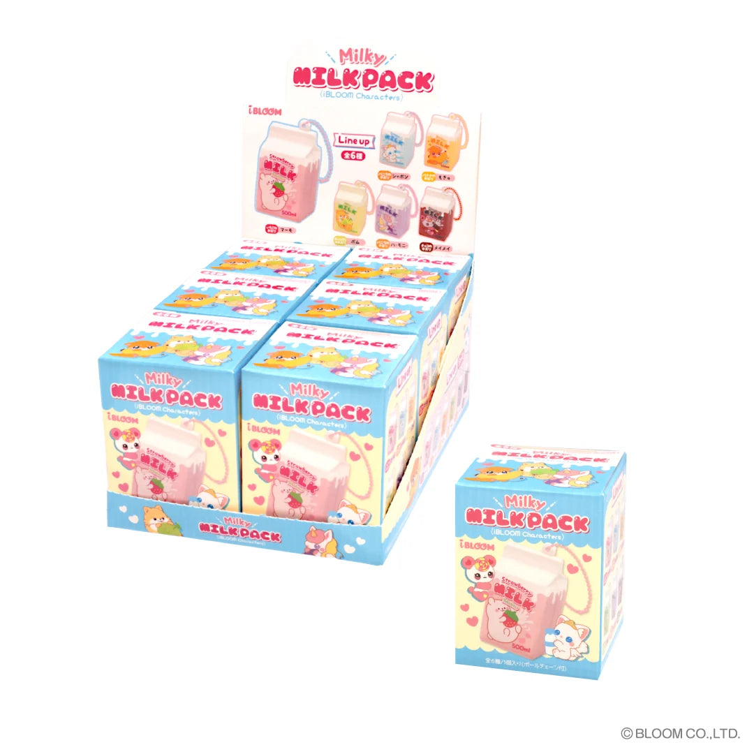 iBloom Milky Milk Pack Squishy Blind Box
