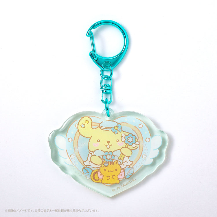 PomPomPurin "Dream Color" Acrylic Keychain [Blue]
