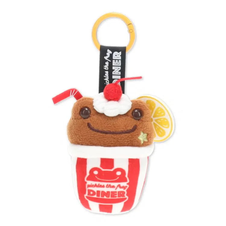 Pickles the Frog Retro Diner Cola Plush Mascot