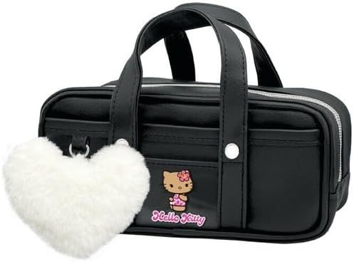 Hello Kitty School Bag Pen Pouch [Black]