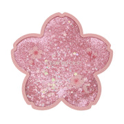 Starbuck Sakura 2026 Glitter Pink Coaster