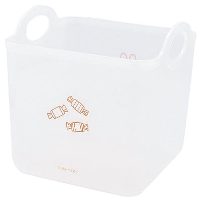 Miffy Plasic Clear  Mini Basket [White]