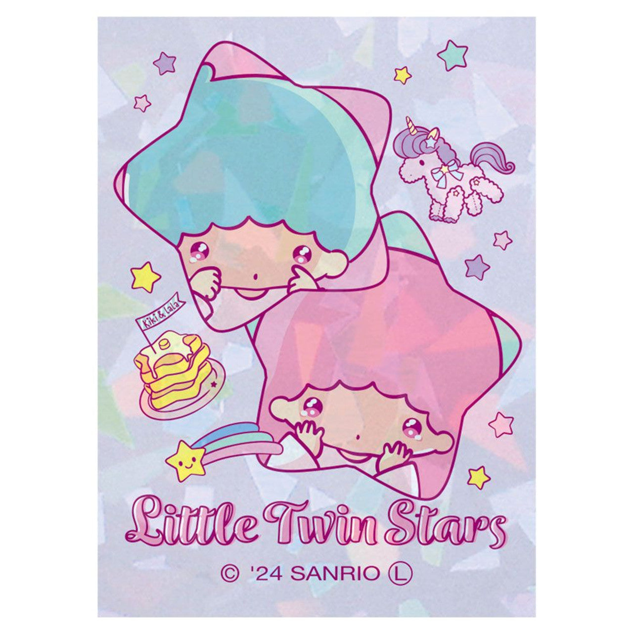 Sanrio Characters Sad Eyes Hologram Sticker Blind Bag