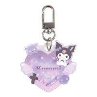 Kuromi Shaka Shaka Heart Keychain