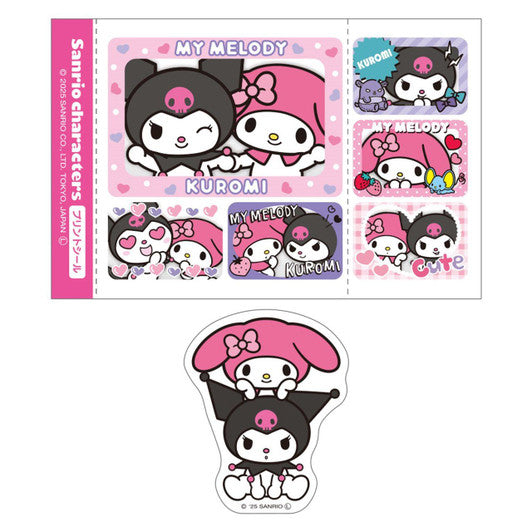 My Melody & Kuromi Purikura Sticker Bag