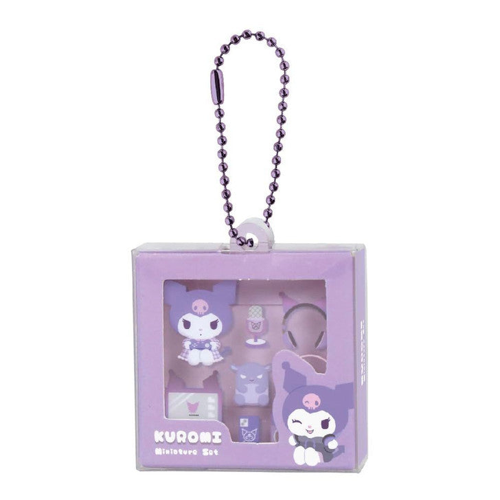 Kuromi Package Miniture Keychain