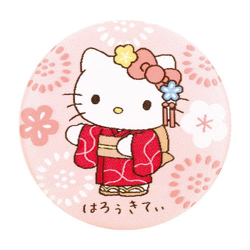 Hello Kitty Woven Embroidery Kimono Magnet