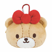 Tiny Chum Face Carabiner Plush Mascot