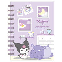 Kuromi Sticker Notebook w/ Photo Pocket