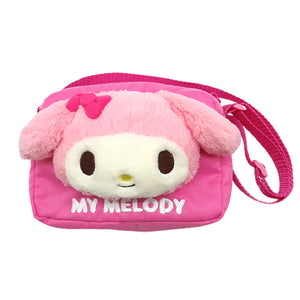 My Melody Crossbody Plush Head Bag