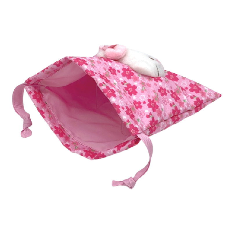 Hello Kitty Sakura Kimono Drawstring Pouch