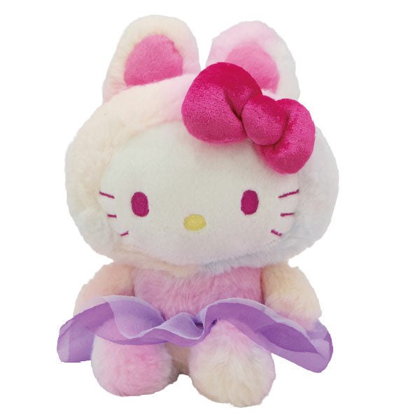 Hello Kitty Rainbow Bunny Plush
