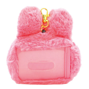 Hello Kitty Hot Pink Bunny Plush Pass Case