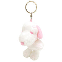 Snoopy Light Pink Plush Mascot