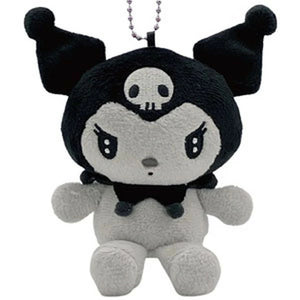 Kuromi Anniversary Plush Mascot [Grey]