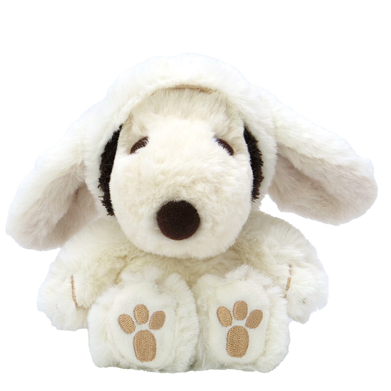 Snoopy Lop-Ear Bunny Plush [White]