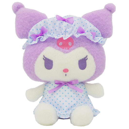 Kuromi Nightcap Ribbon Large Plush