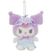 Kuromi Nightcap Ribbon Mascot Plush