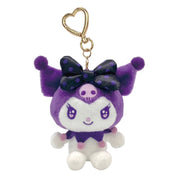 Kuromi Polka Dots Plush Mascot [Purple]
