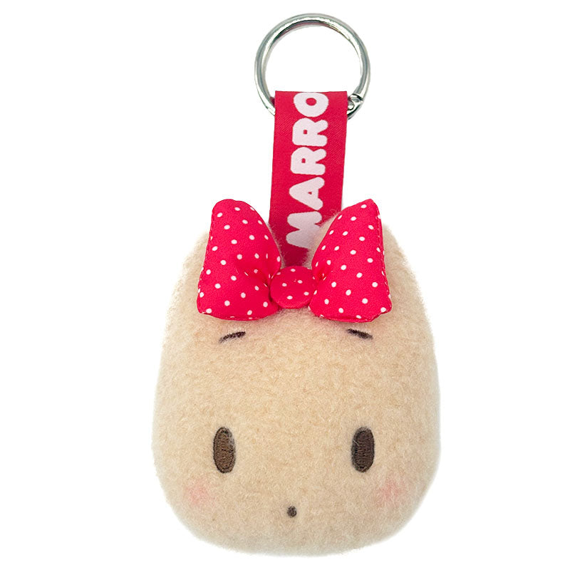 Marron Cream Face Tag Plush