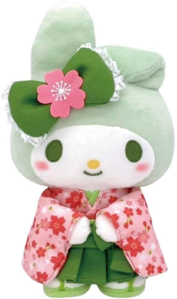 My Melody Sakura Matcha Kimono Plush