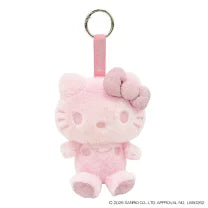Hello Kitty Fluffy Glitter Plush Mascot [Pink]