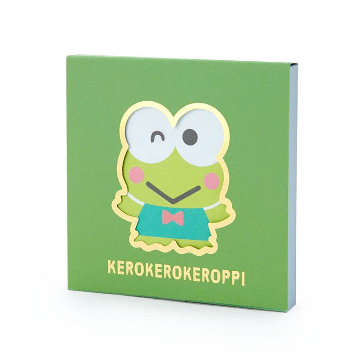 Keroppi Shaped Square Memo Pad