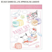 Sanrio Character "Rainy Sky" Mini Memo Pad