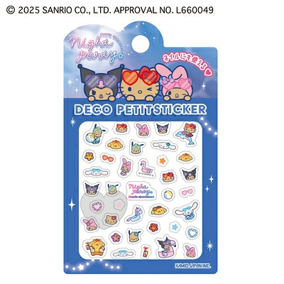 Sanrio Characters Night Party Nail Sticker