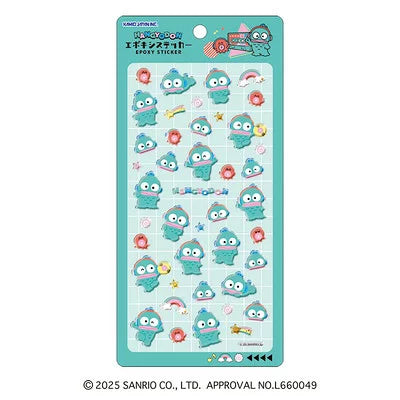 Hangyodon Epoxy Sticker
