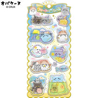 Obakenu "With the Cat Tribe" Water Sticker A