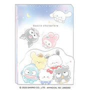 Sanrio Marumochi "Night Sky" Die-cut Memo Pad