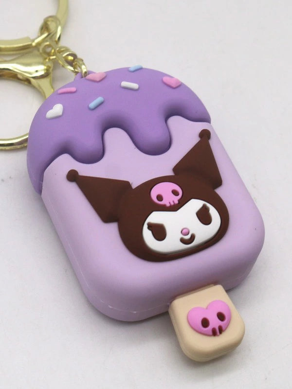 Kuromi Popsicle Keychain