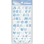 Pop Seal Alphabet Sticker [Blue]