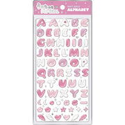Pop Seal Alphabet Sticker [Pink]