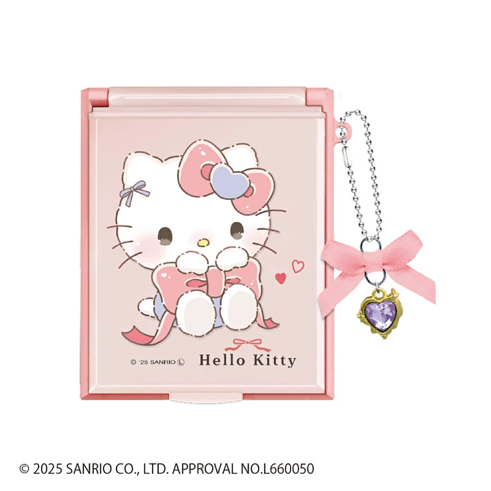 Hello Kitty Cheerful Ribbon Hand Mirror