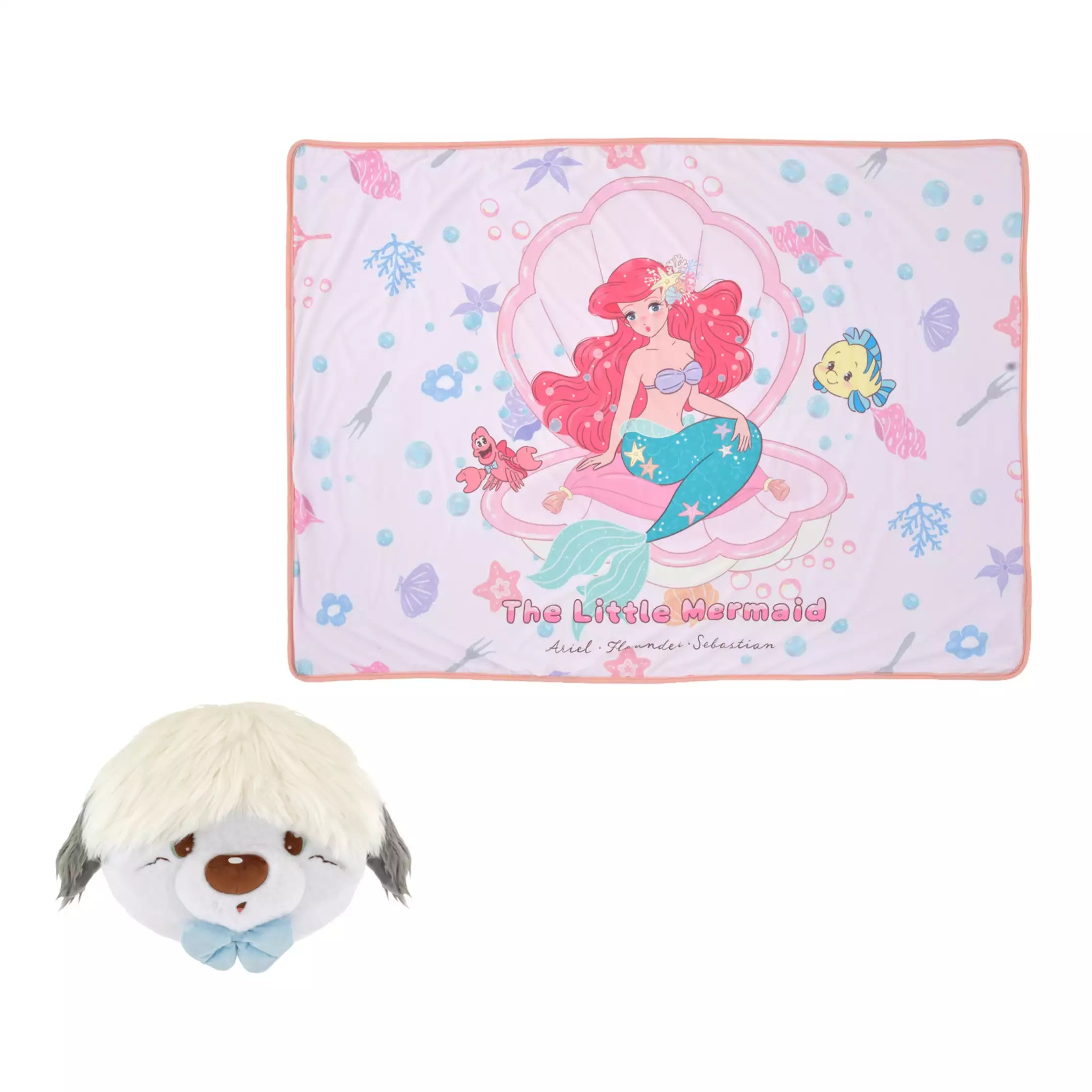 Disney Tokyo The Little Mermaid Blanket Cool 2WAY