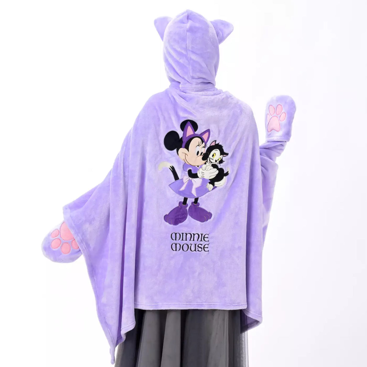 Disney Tokyo Minnie & Figaro Blanket Hood