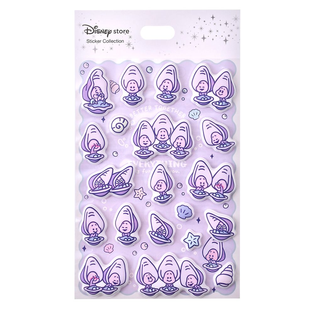 Disney Tokyo Young Oyster Puff Sticker