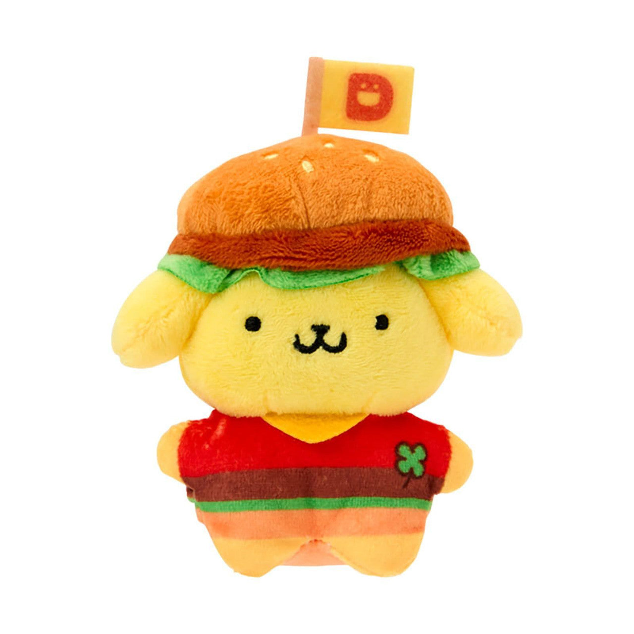 Pompompurin "Super Cute Adventures Chimapote" Hamburger Store Plush