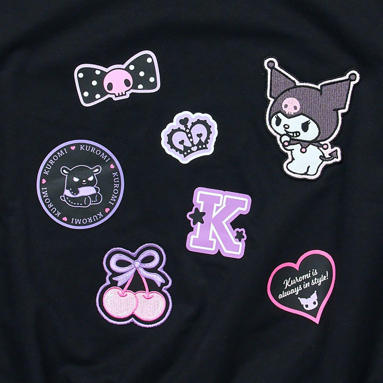 Kuromi Black Sweatshirt