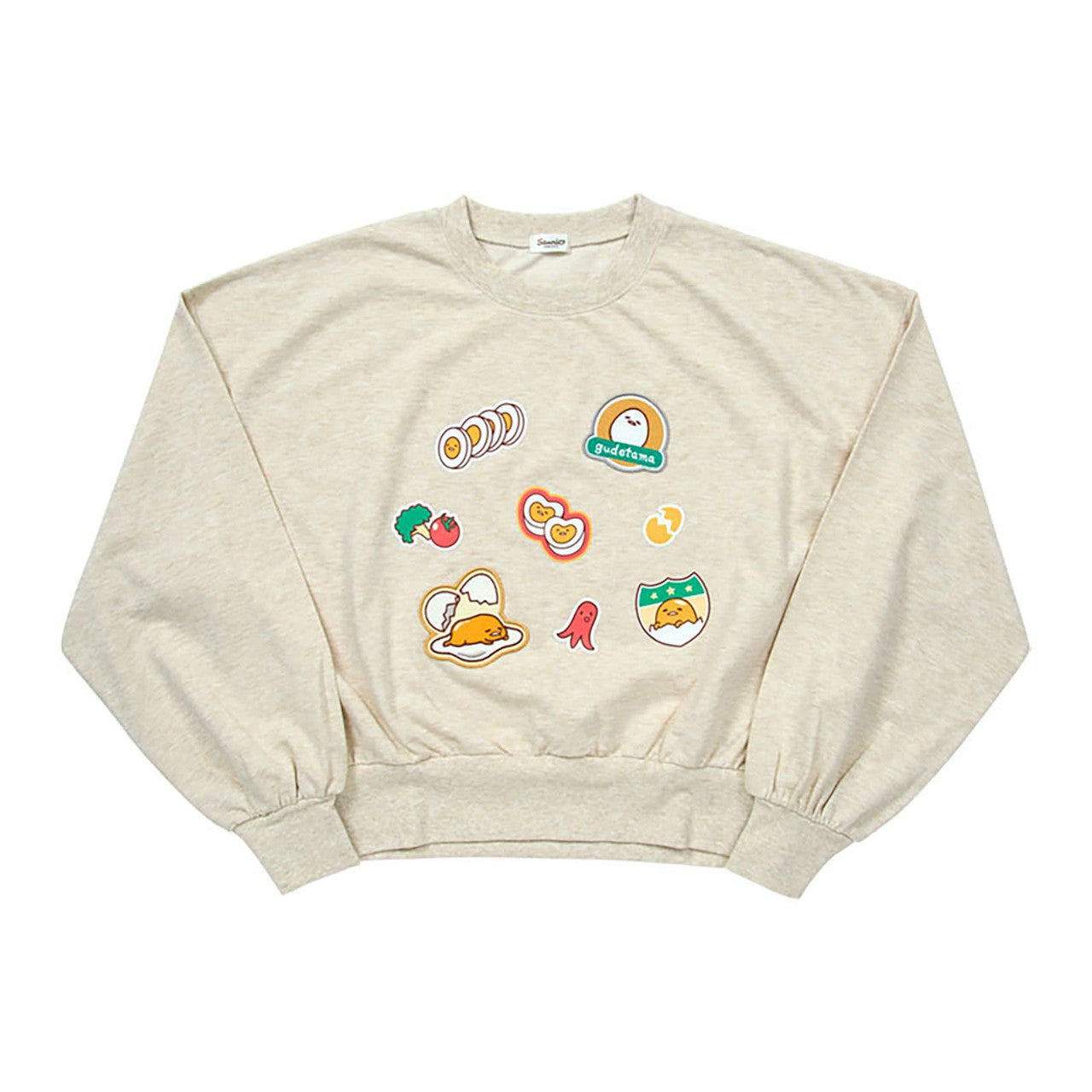 GudeTama Beige Sweatshirt