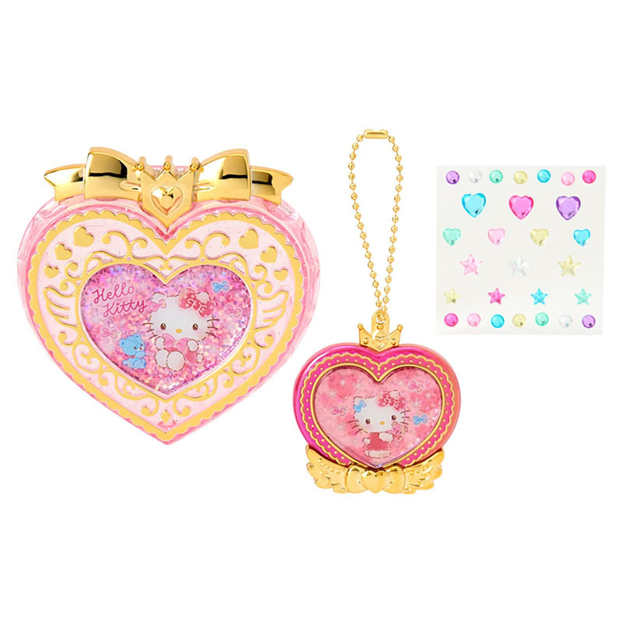 Hello Kitty Accessory Case And Charm Set
