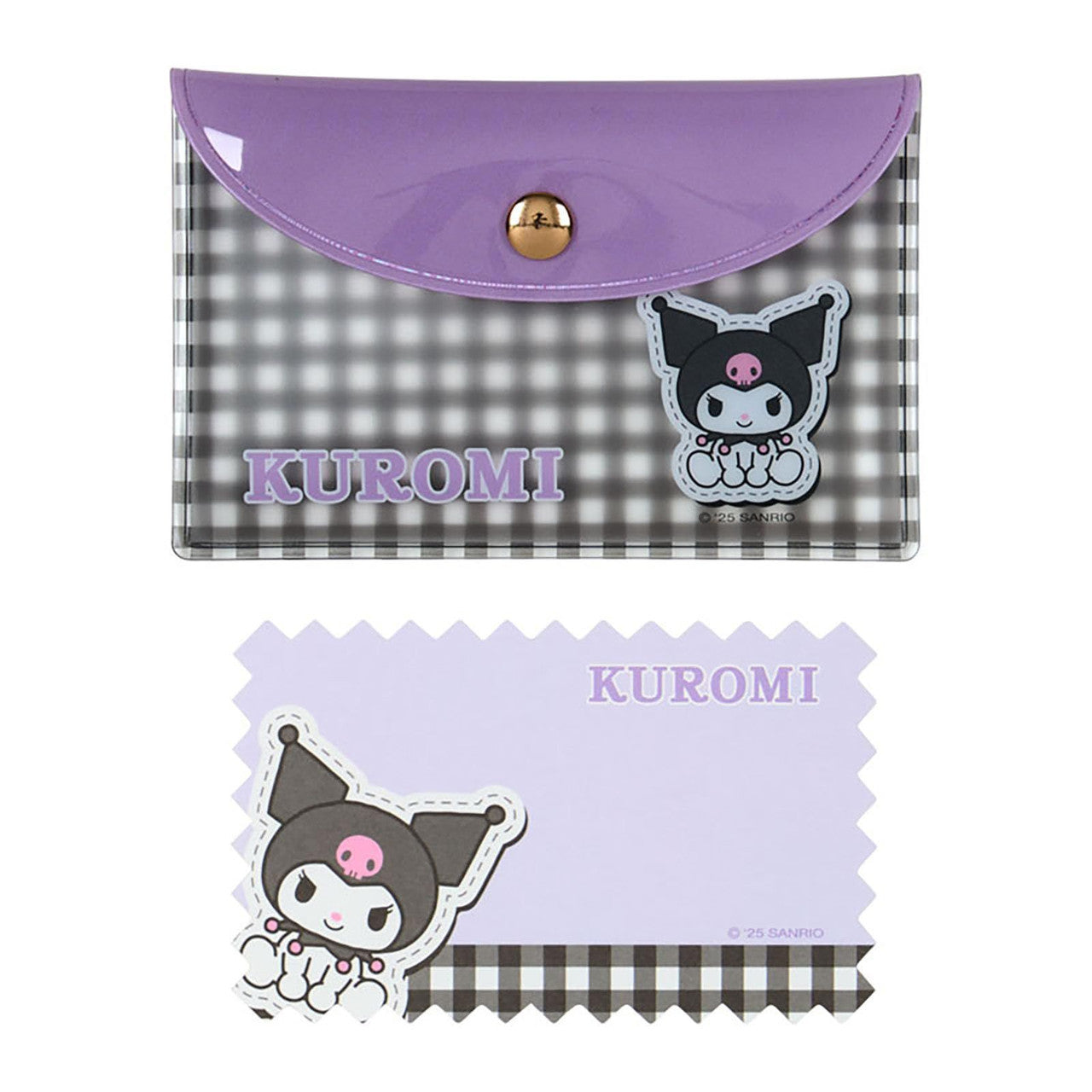 Kuromi Memo & Card Case